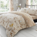 Birdie Blossom Printed Duvet Cover Set Assorted Duvet Sets Fabfinds Double Natural