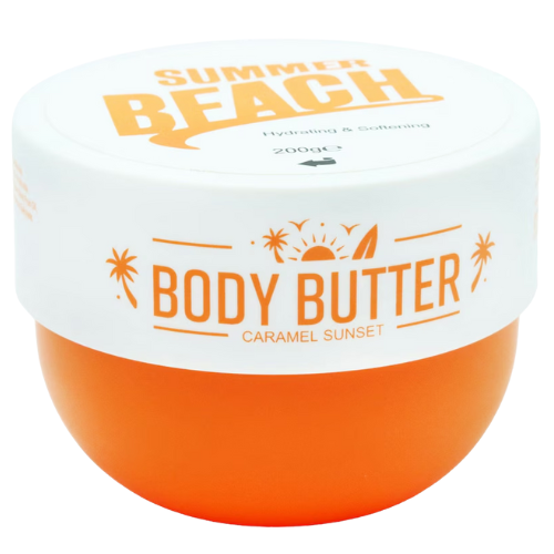 Summer Beach Body Butter Caramel Sunset 200g Body Moisturisers FabFinds
