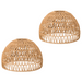 Boho Wicker Pendant Light Shade Home Lighting FabFinds