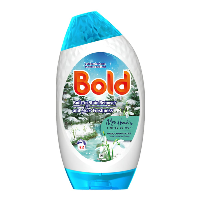 Bold Gel Woodland Wander 32 Wash Assorted Packs Laundry - Detergent Bold Pack of 1