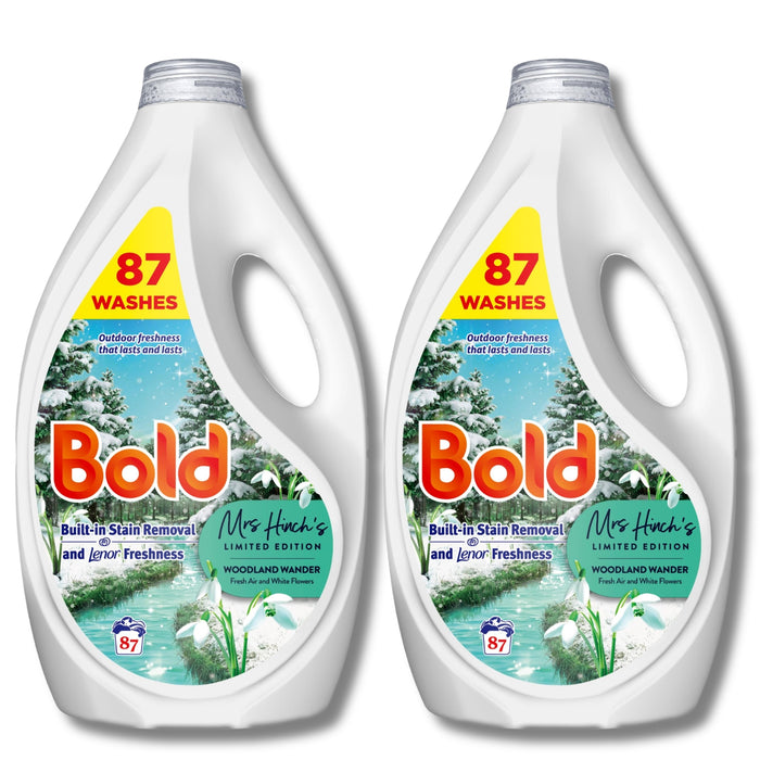 Bold Liquid Detergent Woodland Wander 87 Wash Assorted Packs Laundry - Detergent Bold Pack of 2
