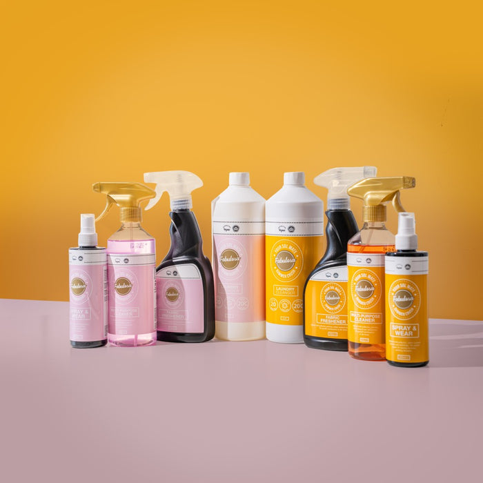 Summer Sol Cleaning & Laundry Bundle 8 Piece Set Household Cleaning Products Fabulosa