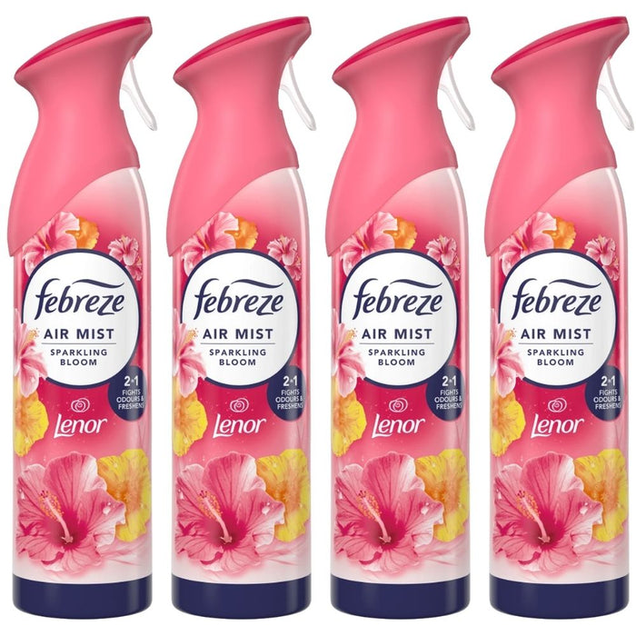 Febreze Sparkling Bloom Air Freshener Spray 185ml Assorted Packs