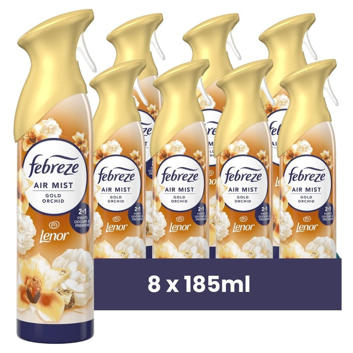 Febreze Gold Orchid Air Freshener Spray 185ml Assorted Packs