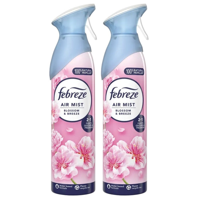 Febreze Blossom & Breeze Air Freshener Spray 185ml Assorted Packs Air Fresheners FabFinds Pack of 2