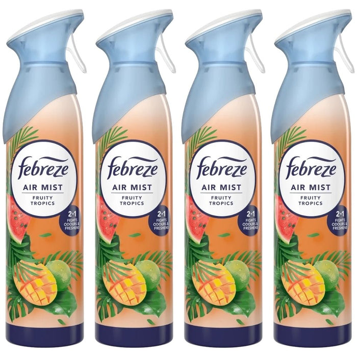 Febreze Fruity Tropics Air Freshener Spray 185ml Assorted Packs