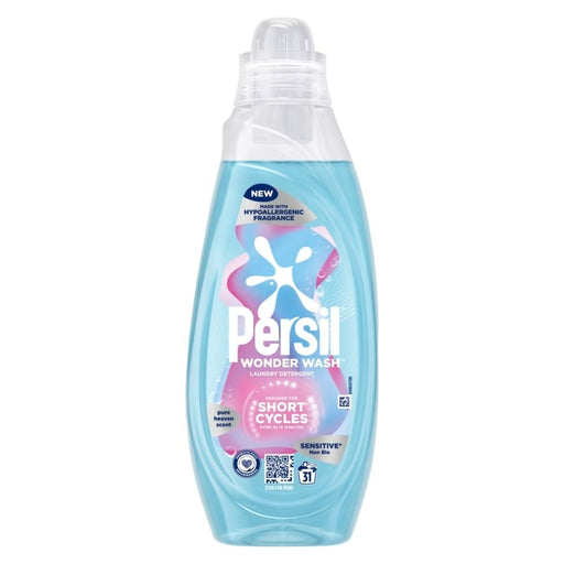 Persil Wonder Wash Sensitive Non Bio Laundry Detergent Heaven Scent 40 Wash Assorted Packs Laundry Detergent Persil Pack of 1