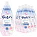 Comfort Fabric Conditioner Heaven Scent Assorted 86 Wash Packs Laundry - Fabric Conditioner Comfort Pack of 6