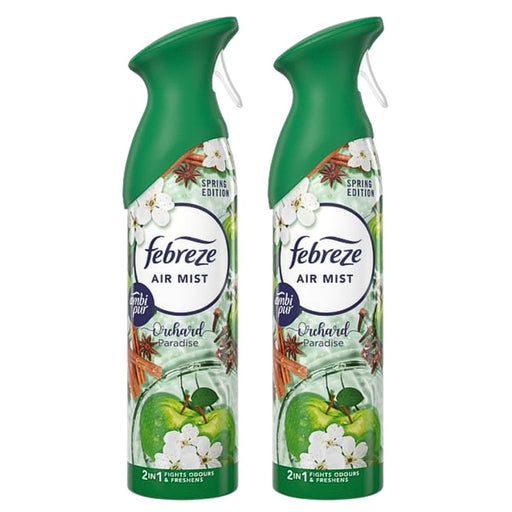 Febreze Orchard Paradise Air Freshener Spray 185ml Assorted Packs Air Fresheners FabFinds Pack of 2