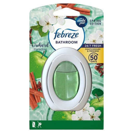 Febreze Orchard Paradise Bathroom Air Freshener 7.5ml Assorted Packs Air Fresheners Febreze Pack of 1