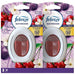 Febreze Cherry & Plum Refresh Bathroom Air Freshener 7.5ml Assorted Packs Air Fresheners Febreze Pack of 2