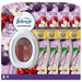 Febreze Cherry & Plum Refresh Bathroom Air Freshener 7.5ml Assorted Packs Air Fresheners Febreze Pack of 4