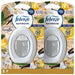 Febreze Sun-Kissed Vanilla Bathroom Air Freshener 7.5ml Assorted Packs Air Fresheners Febreze Pack of 2