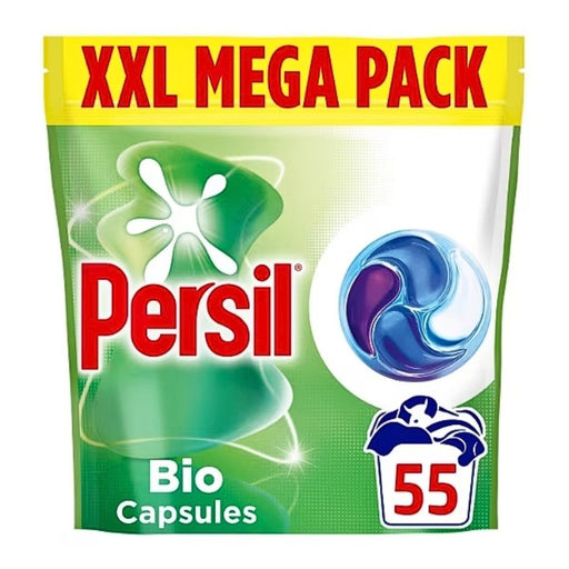 Persil Bio Laundry Capsules 55 Wash Assorted Packs Laundry Detergent Persil Pack of 1