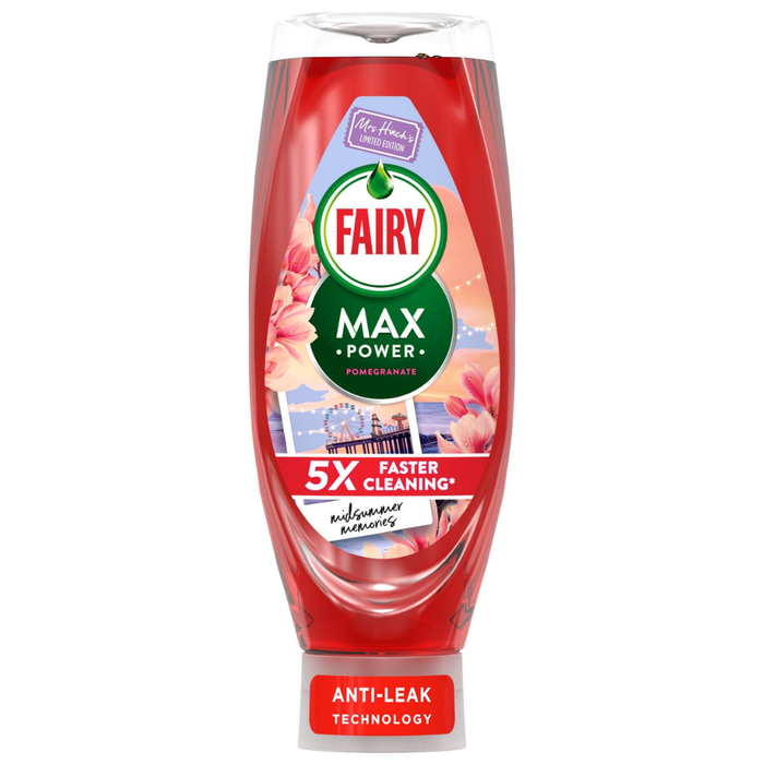 Fairy Max Power 730ml Washing Up Liquid Mrs Hinch's Midsummer Memories Assorted Packs Washing Up Liquid Fairy Pack of 1