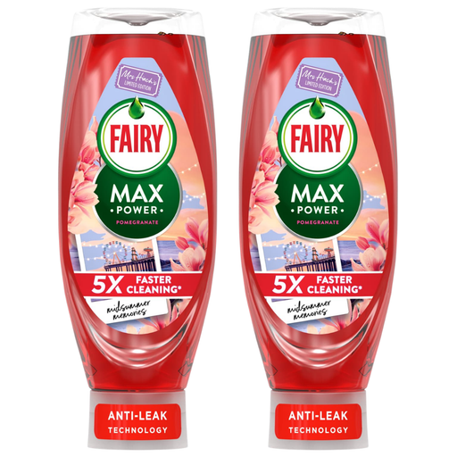 Fairy Max Power 730ml Washing Up Liquid Mrs Hinch's Midsummer Memories Assorted Packs Washing Up Liquid Fairy Pack of 2