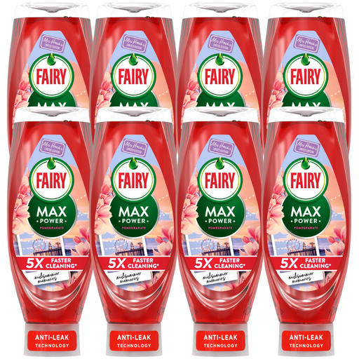 Fairy Max Power 730ml Washing Up Liquid Mrs Hinch's Midsummer Memories Assorted Packs Washing Up Liquid Fairy Pack of 8