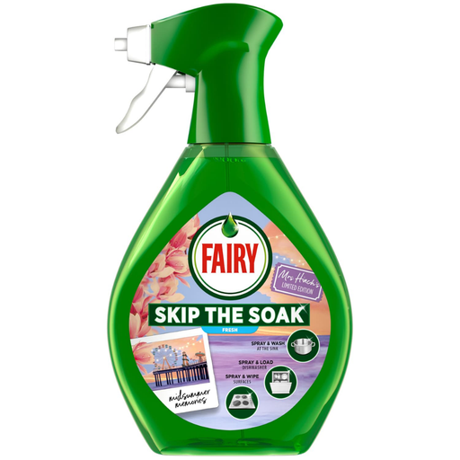 Fairy Skip the Soak Spray Mrs Hinch's Midsummer Memories 650ml Assorted Packs Washing Up Liquid Fairy Pack of 1