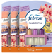 Febreze 3volution Plug Refill Mrs Hinch's Midsummer Memories 20ml Assorted Packs Air Fresheners & Re-fills Febreze Pack of 3