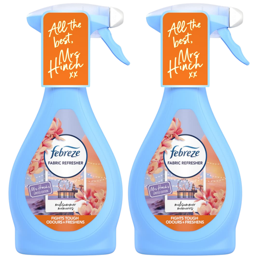 Febreze Fabric Refresher Mrs Hinch's Midsummer Memories Assorted Packs Laundry - Fabric Freshener Febreze Pack of 2