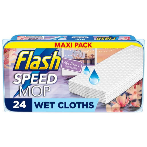 Flash Speedmop 24 Refill Pads Mrs Hinch's Midsummer Memories Assorted Packs Floor Cleaner Flash Pack of 1