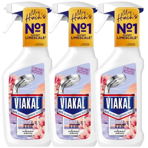 Viakal Limescale Remover Spray Mrs Hinch's Midsummer Memories 500ml Assorted Packs Limescale Removers Viakal Pack of 3