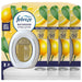 Febreze Citrus Active Anti-Mould Bathroom Air Freshener 7.5ml Assorted Packs Air Fresheners Febreze Pack of 4