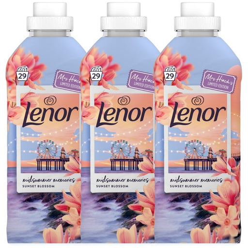 Lenor Fabric Conditioner Mrs Hinch's Midsummer Memories Assorted Packs Laundry - Fabric Conditioner Lenor Pack of 3