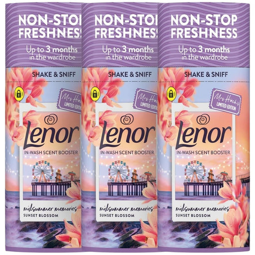 Lenor In-Wash Scent Booster Mrs Hinch's Midsummer Memories Assorted Packs Laundry - Scent Boosters & Sheets Lenor Pack of 3
