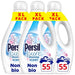 Persil Non-Bio Liquid Laundry Detergent Pure Heaven Scent Assorted 55 Wash Packs Laundry Detergent Persil Pack of 3