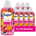 Comfort Perfume Creations Tropical Lily Fabric Conditioner 30 Washes 900ml Assorted Packs Laundry - Fabric Conditioner FabFinds Pack of 8