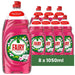 Fairy Washing Up Liquid Pink Jasmine 1050ml Assorted Packs Washing Up Liquid FabFinds Pack of 8