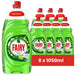 Fairy Washing Up Liquid Apple & Rhubarb 1050ml Assorted Packs Washing Up Liquid FabFinds Pack of 8
