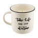 Take Life One Cup At A Time Candle Mug 13oz Candles FabFinds   
