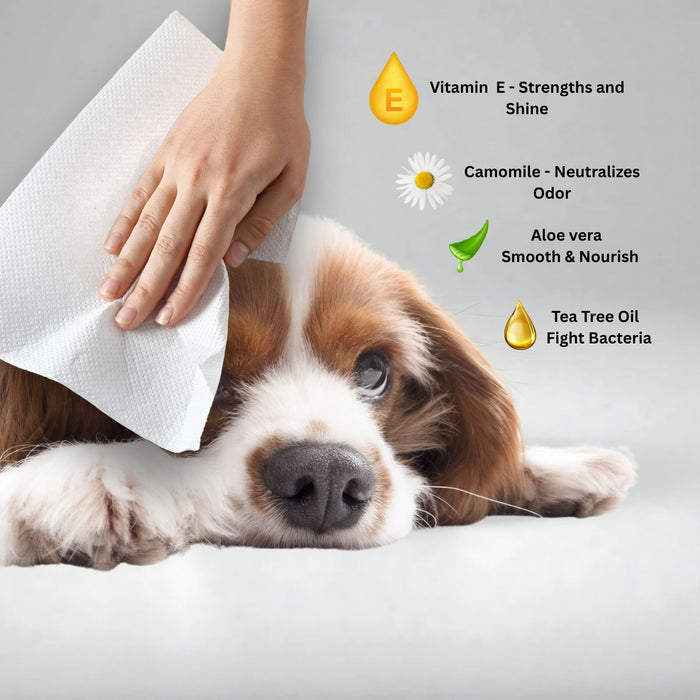 8 Piece Dog Cleaning Bundle All-in-One Pet Hygiene Kit Pet Cleaning Supplies FabFinds