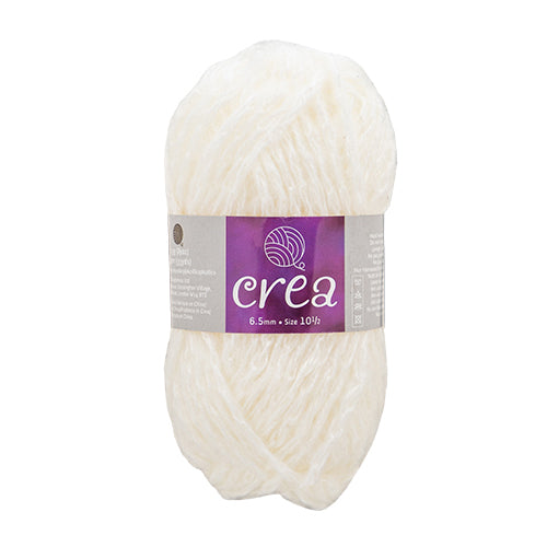 Crea Antique Size 10.5 Knitting Yarn 25g Assorted Colours Knitting Yarn & Wool FabFinds Ivory  