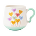 Candy Hearts Ceramic Mug 390ml Assorted Styles Mugs FabFinds