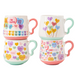 Candy Hearts Ceramic Mug 390ml Assorted Styles Mugs FabFinds