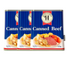 Hertford Canned Beef 340g Assorted Packs Tins & Cans Hertford fine foods Pack of 3