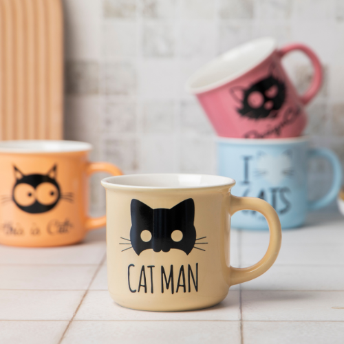 Cat Lover Ceramic Mug 390ml Assorted Playful Designs Mugs FabFinds