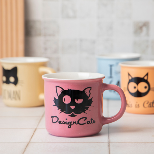 Cat Lover Ceramic Mug 390ml Assorted Playful Designs Mugs FabFinds