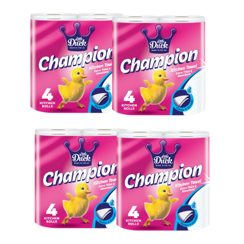 Champion Kitchen Roll Assorted Packs Kitchen Roll Champion 16 Rolls