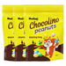 Nutini Chocolino Peanuts Sharing Bag 170g Chocolate Nutini Pack of 3