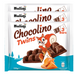 Nutini Chocolino Twins Caramel 3 Bars 135g Biscuits & Cereal Bars Nutini Pack of 3