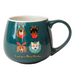 Christmas Animal Ceramic Mug 400ml Assorted Designs Mugs Fabfinds Cats