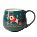 Christmas Animal Ceramic Mug 400ml Assorted Designs Mugs Fabfinds Reindeer Dog