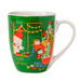 Christmas Ceramic Mug 360ml Festive Red & Green Holiday Assorted Designs Mugs FabFinds Winter Forest