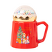 Christmas Snow Globe Mug 400ml Assorted Designs Mugs FabFinds Pup’s Holiday