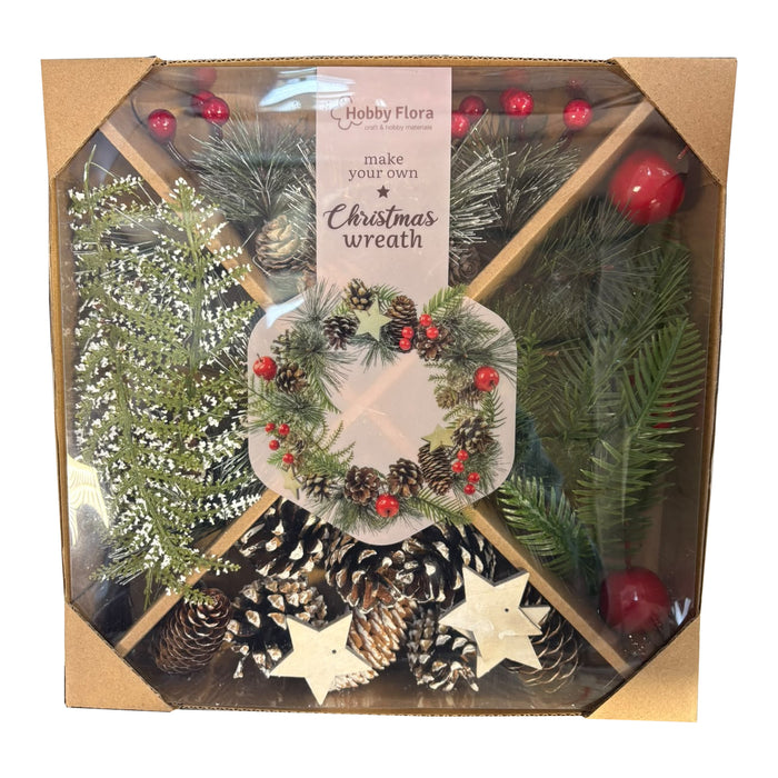 Make Your Own Christmas Wreath Kit Assorted Designs