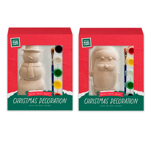 Christmas Paint Your Own Decoration Assorted Designs Christmas Baubles, Ornaments & Tinsel FabFinds